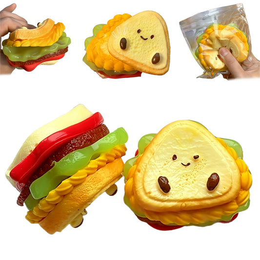 JINGGWW 6-Layer Sandwich Taba Squishy Toy | Detachable Parts, Customizable Fidget Fun